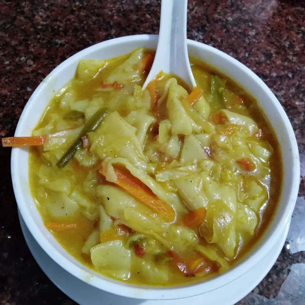 Thentuk noodle, a tibetan special food