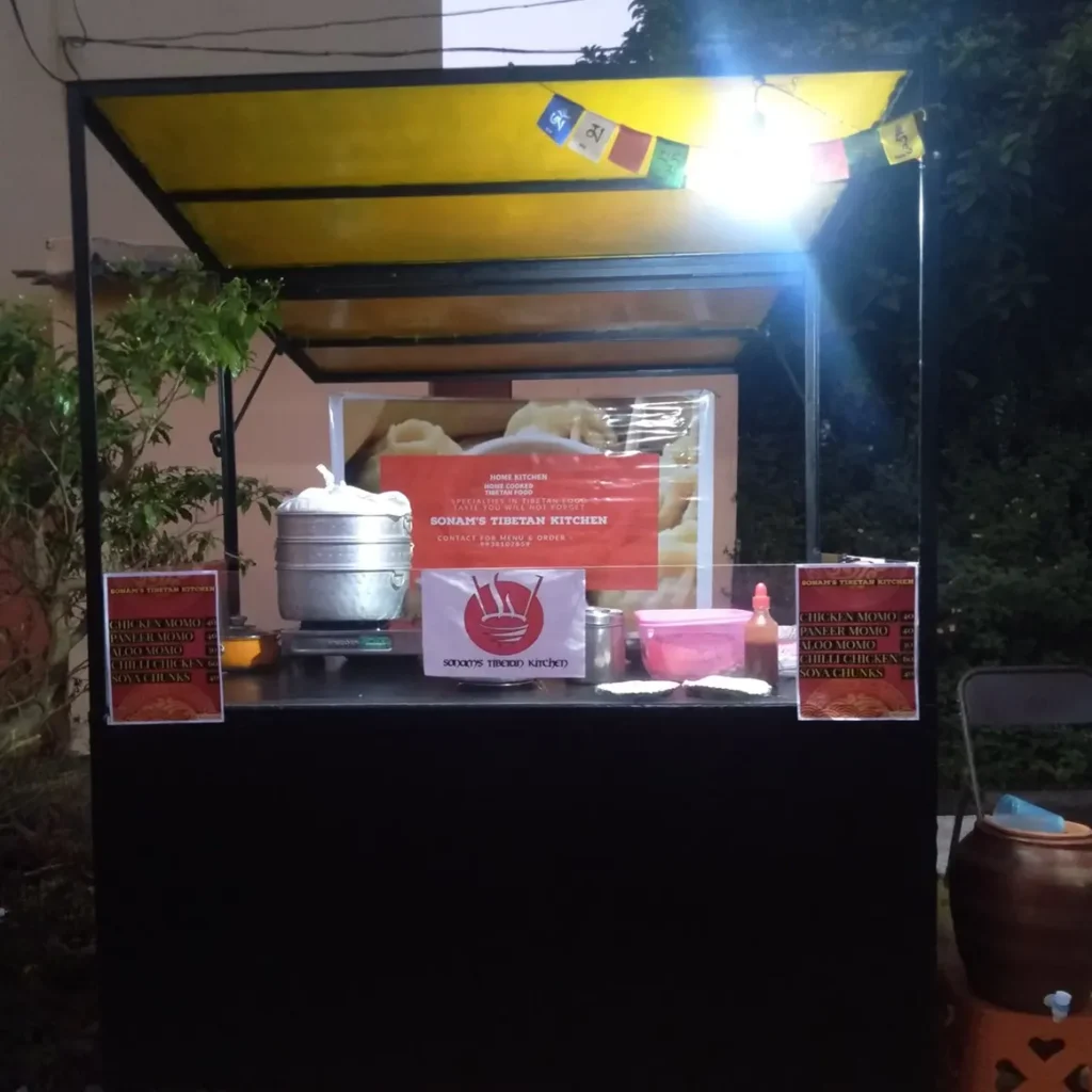 sonams tibetan kitchen first stall in Bhubaneshwar