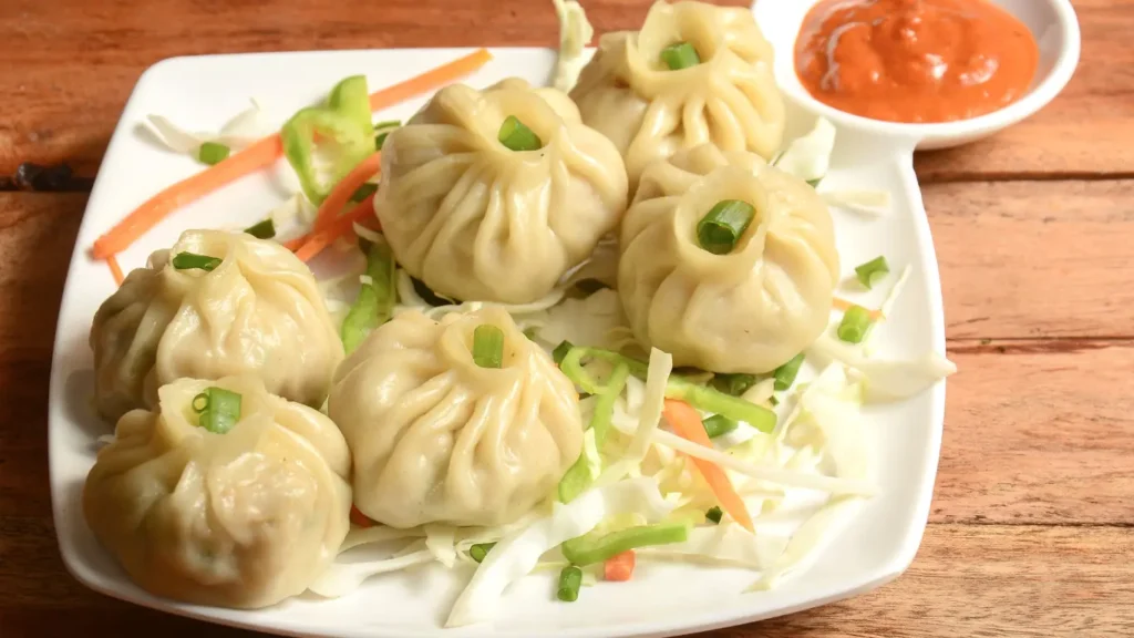 streamed momos with tibetan ingredients of sonams tibetan kitchen